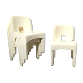 "Universal" chairs set by Joe Colombo