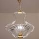 Trasparent Murano Glass Chandelier by Barovier e Toso, 1950s