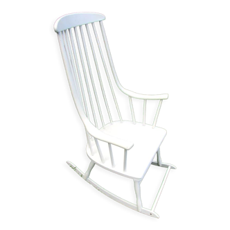 Rocking-chair vintage by Lena Larsson 60s 70s