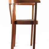 Antique oak Art Nouveau armchair