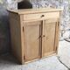 Parisian sideboard in raw wood - vintage 1960