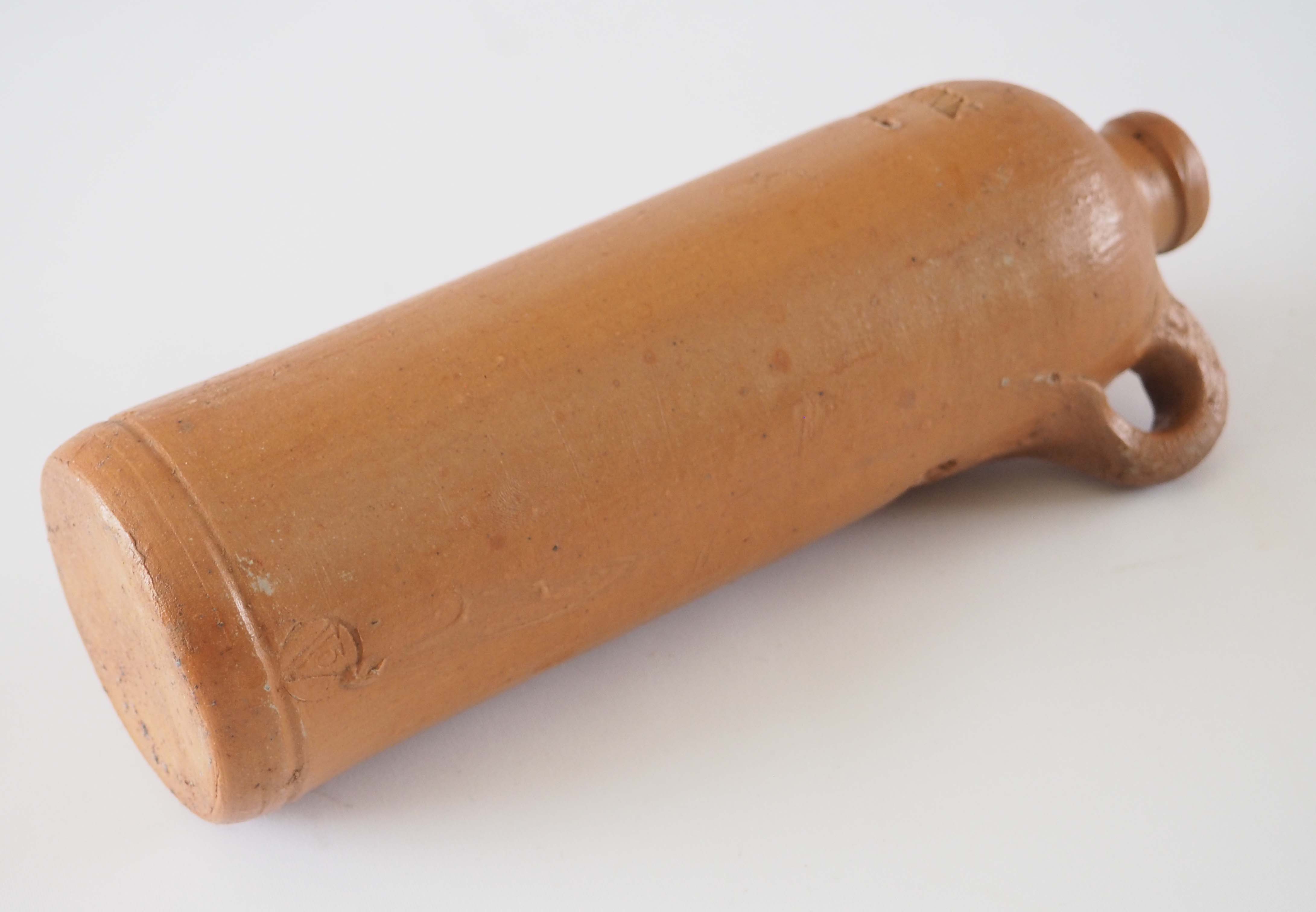 Old sandstone bottle