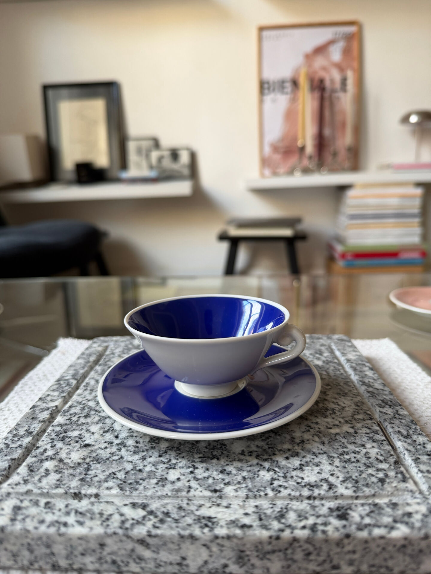 Limoges porcelain coffee cup set