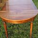 Table ronde avec rallonges