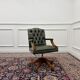 Green English Chesterfield Desk Chair