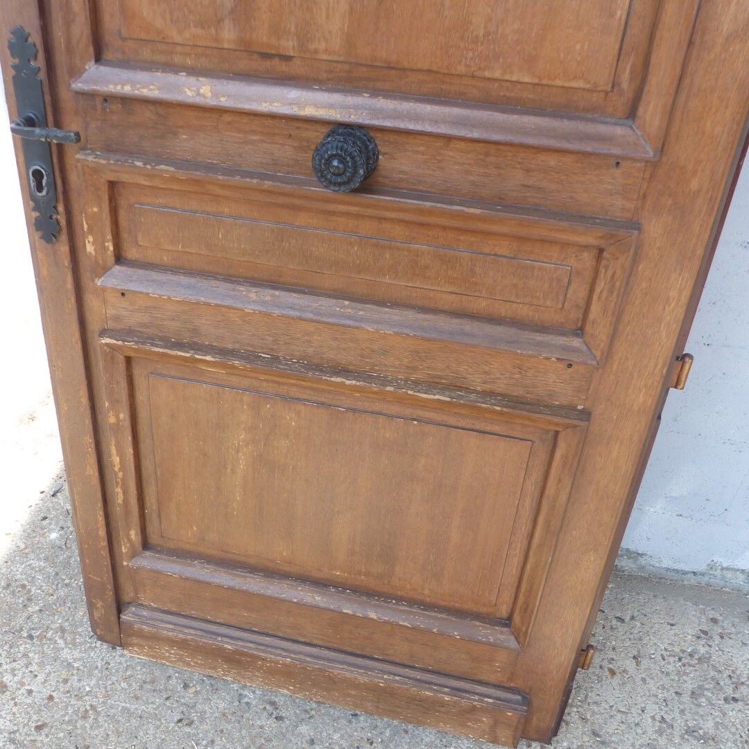 Oak door l 95 cm h 213 cm
