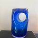 Magnificent vintage blue Murano vase.