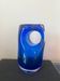 Magnificent vintage blue Murano vase.