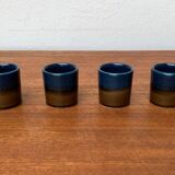 Verres à shots Brotzeit Studio Line allemands vintage en céramique de Rosenthal, lot de 4