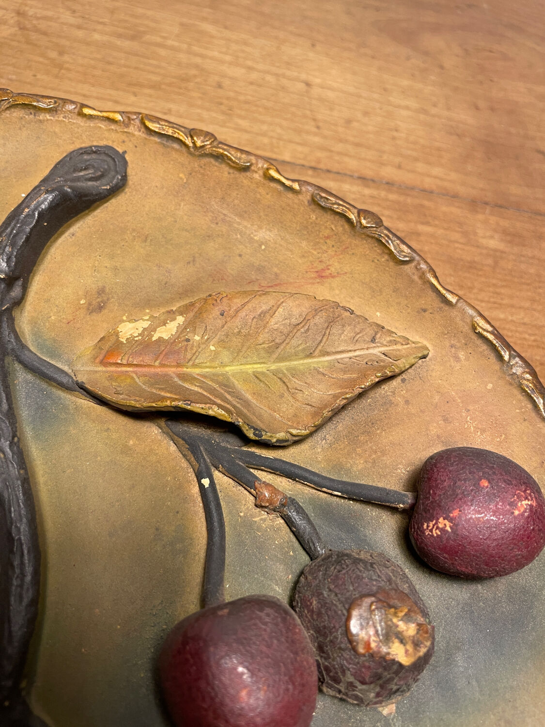 2 wall plates circa 1900