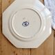 Plat de service terre de fer Longchamp modèle Rouen XIXe siècle