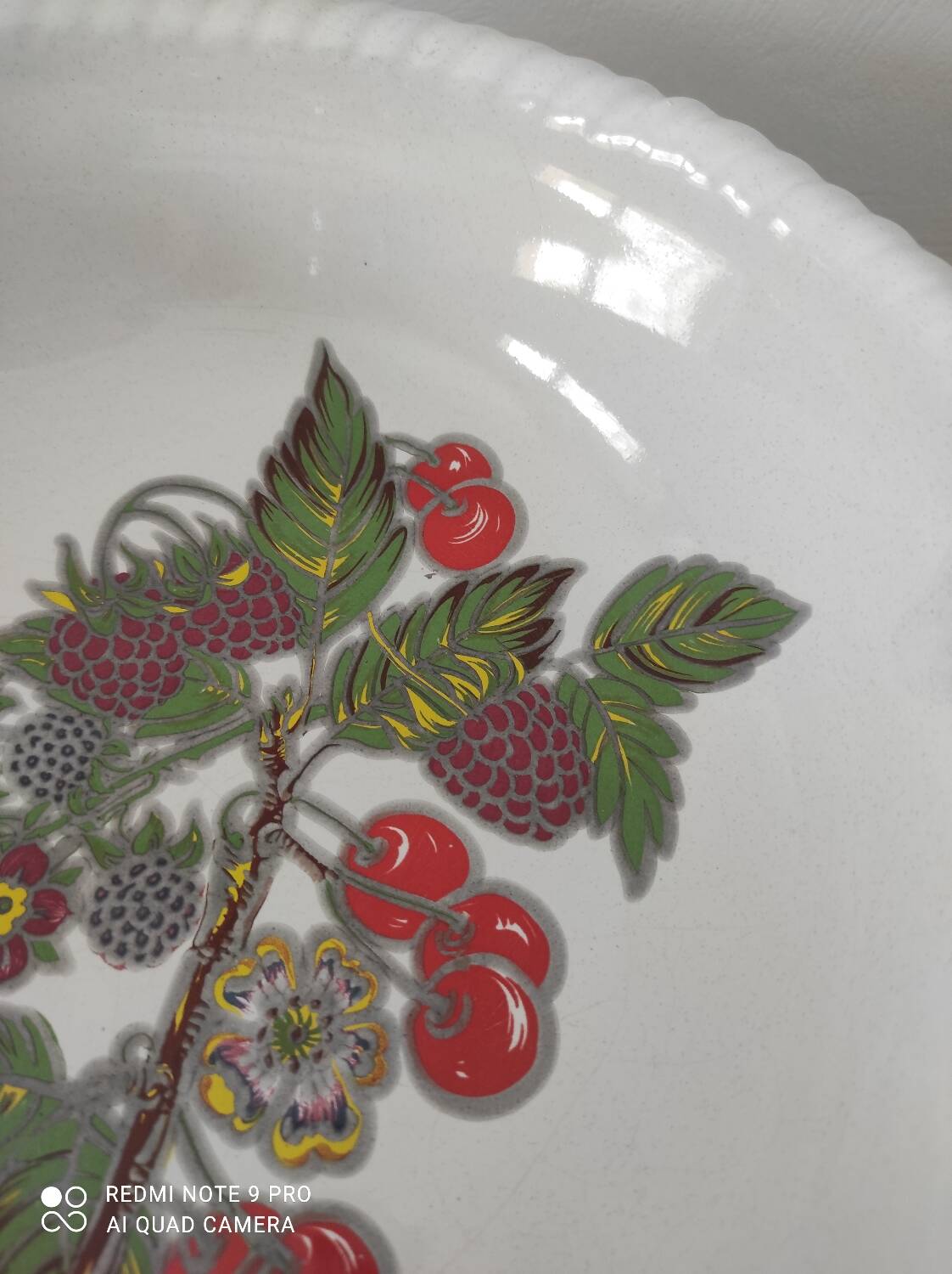 Vintage ceramic compotier