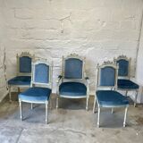 Louis XVI style living room, 6 rooms