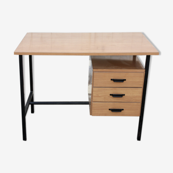 Bureau gino métal et formica, vintage, années 70