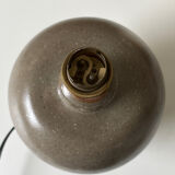 Lamp base in stoneware