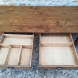 Oak farmhouse table