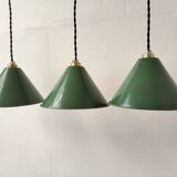 Enamelled sheet metal suspensions