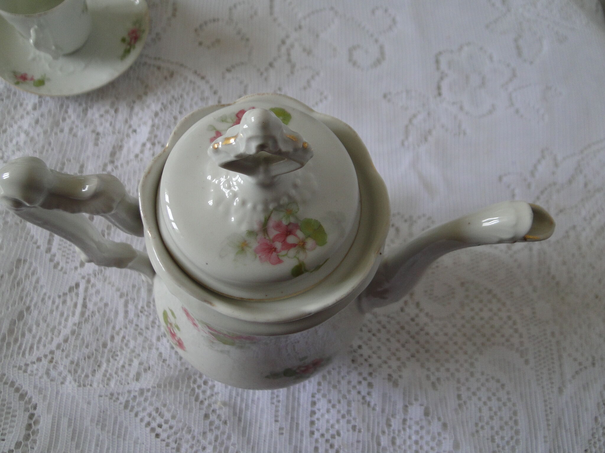 Limoges porcelain coffee service
