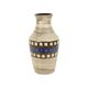 Vintage Bay Vase West Germany Ceramic Beige Brown Blue 619-35