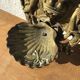 Bronze holy water font