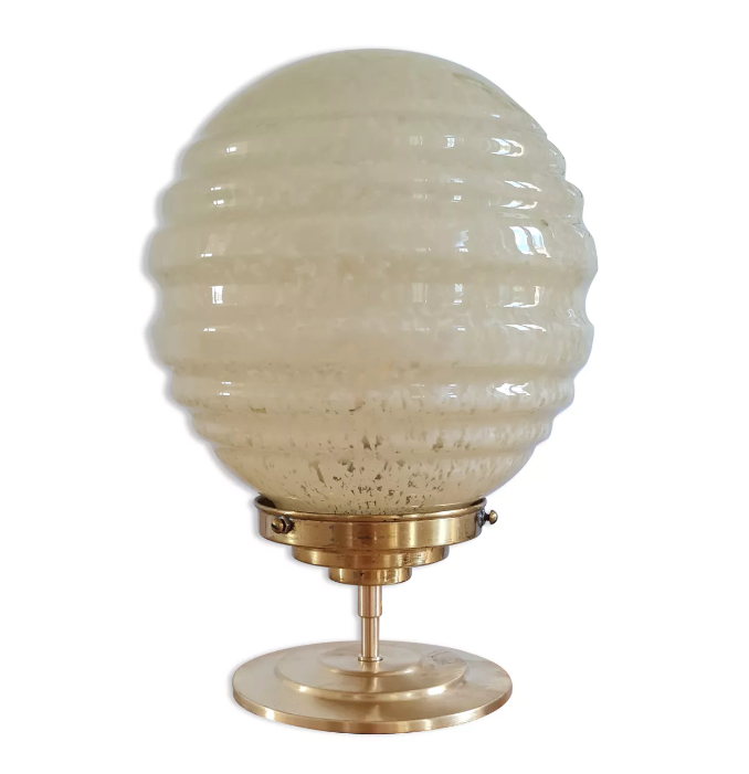 Clichy glass table lamp