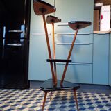 Porte plante vintage en formica