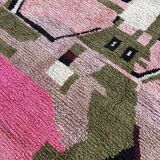 colourful Berber Moroccan wool rug