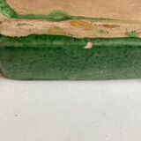 Glazed earth centerpiece dish Aegitna Vallauris 1960