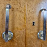 Art decò sideboard in thuja and walnut