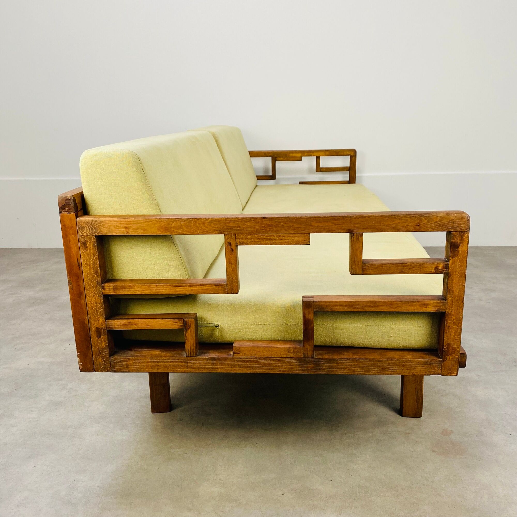 Scandinavian style daybed sofa 50s Yugoslavia