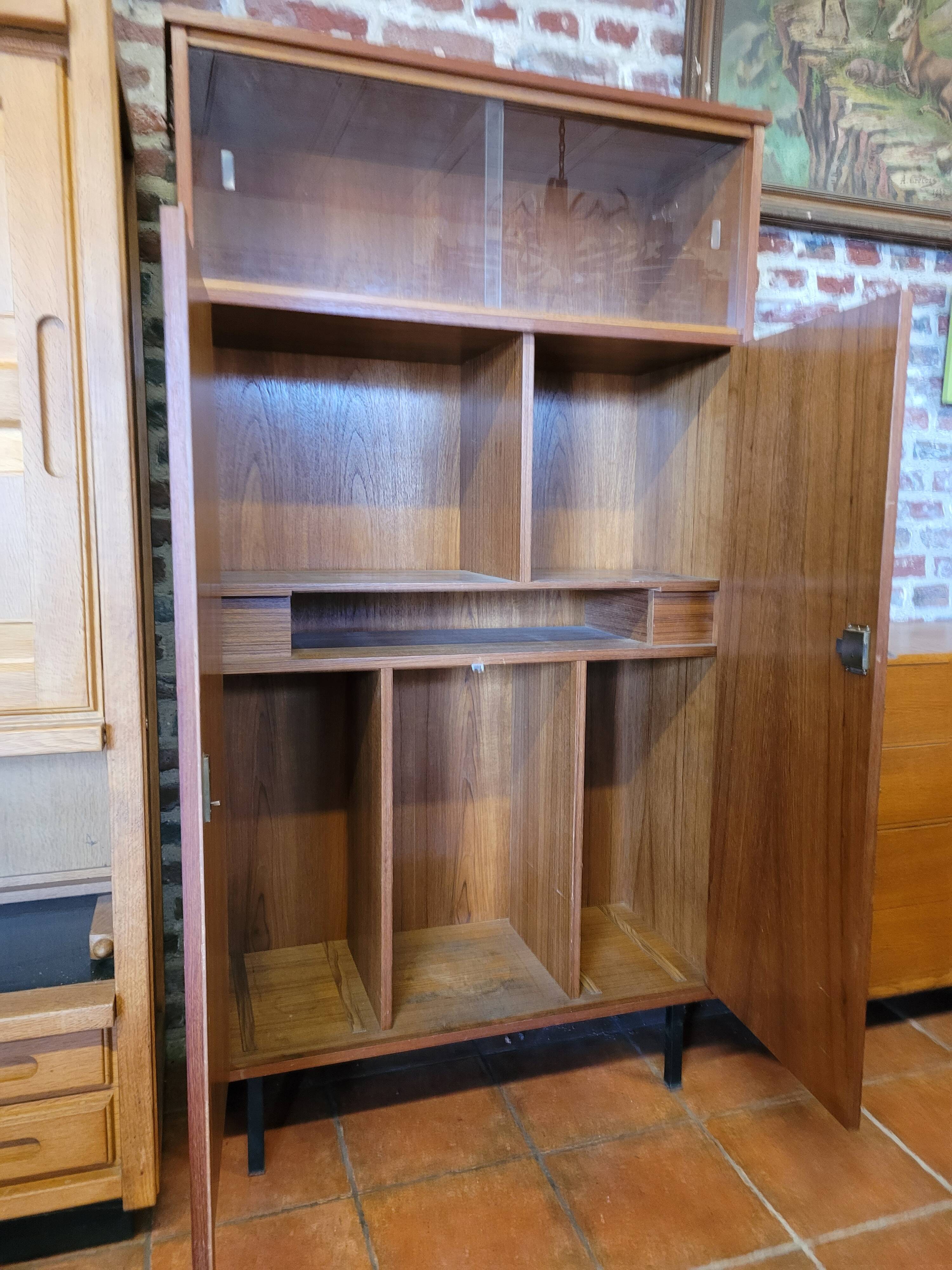 Vintage teak wardrobe from the 60s