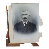 Framed portrait of a man