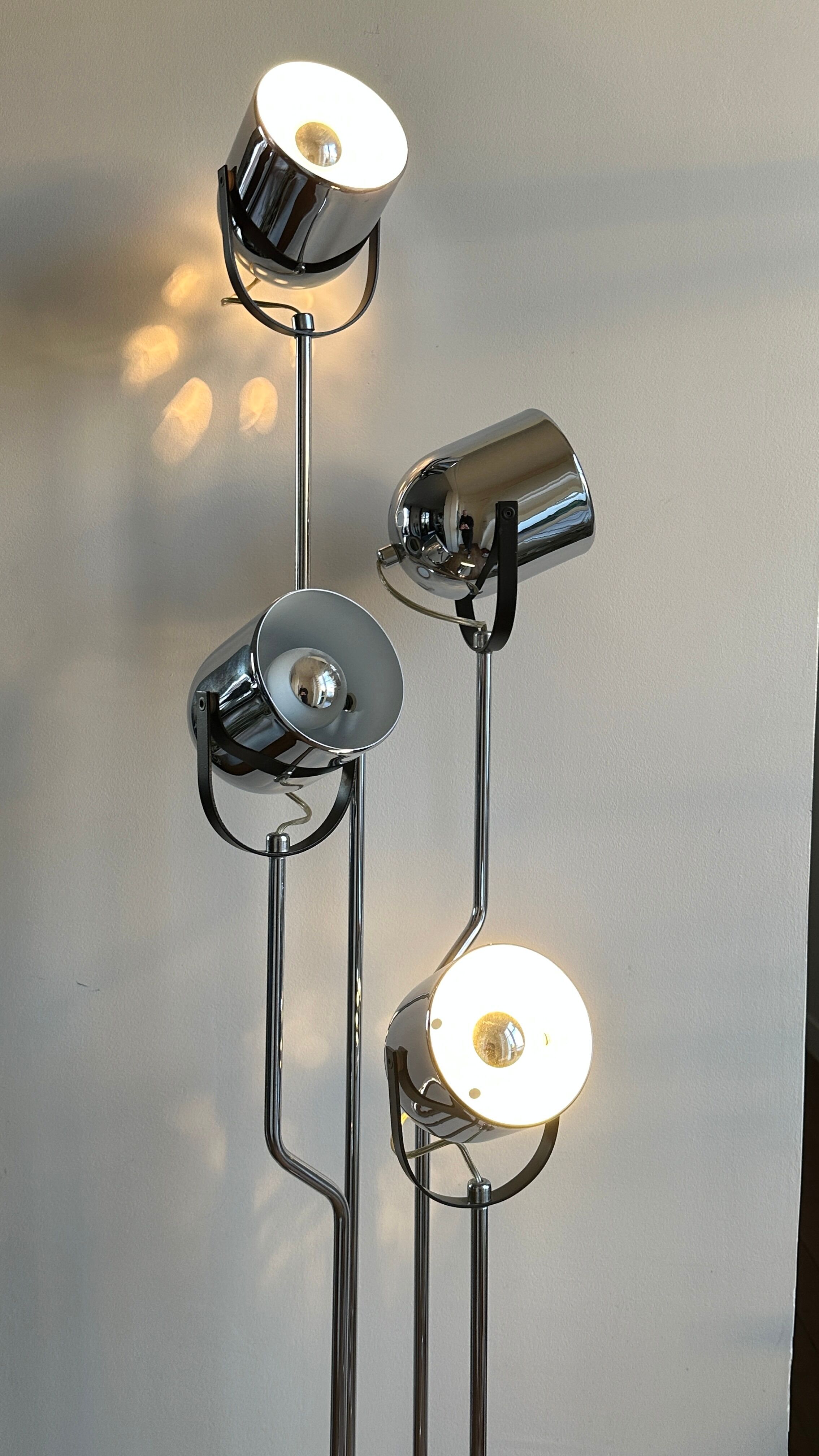 "Four Heads" lamp - Goffredo Reggiani