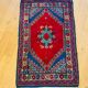 Oriental rug in thick hand-woven wool made in Tunisia mid-20th century