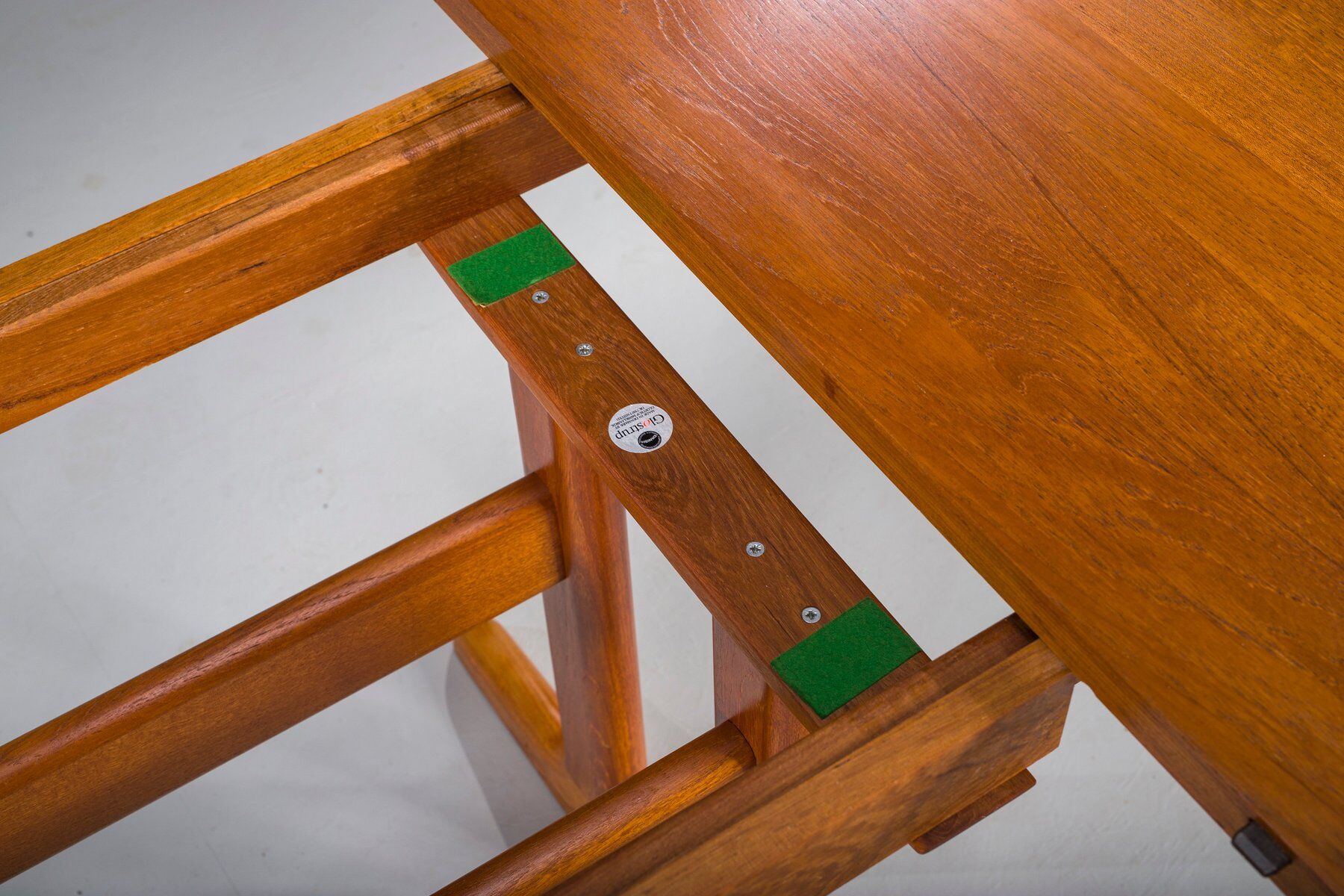 Table extensible danoise moderne en teck de Glostrup, années 1960