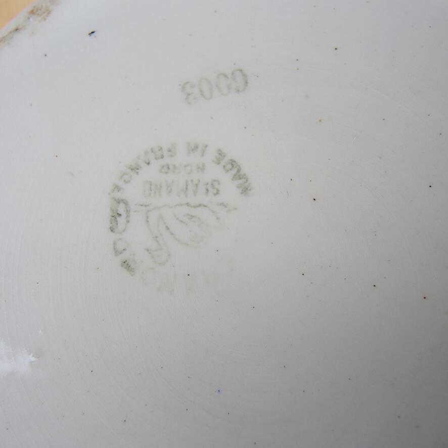 Old ceramic toilet jug from Ceranord.