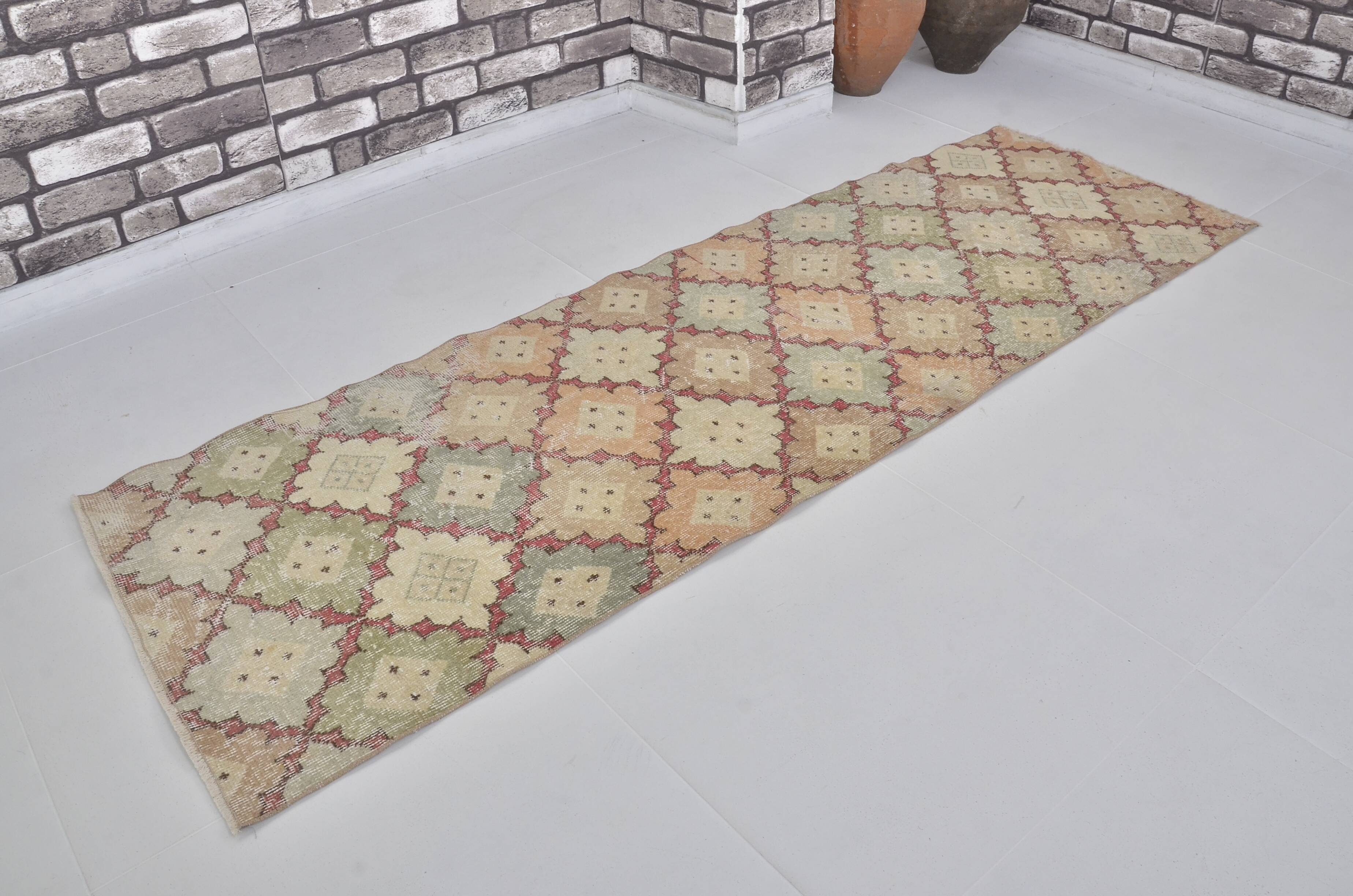Geometric Vintage Anatolian Runner sku 1844