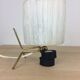 Brass tripod wall lamp 50s