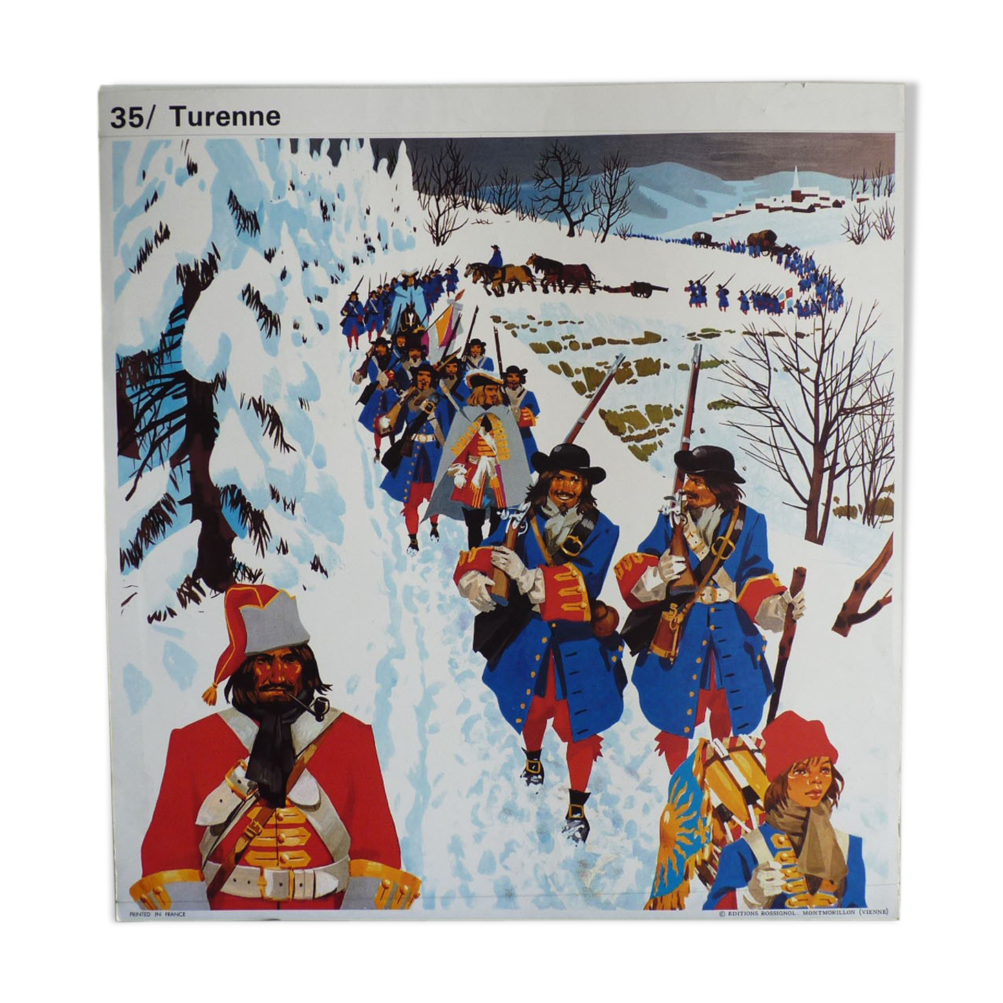 School poster, Turenne