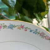 3 serving dishes in Limoges porcelain - Porcelaine limousine