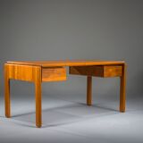 Vintage Danish cabinetmaker desk in teak, 1950s