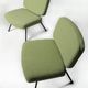 Paire de chauffeuses CM190 – Pierre Paulin pour Thonet – vers 1960