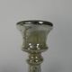 Set of 2 mercury candlesticks, circa 1900 (poor man's silver)