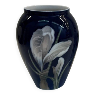 Royal copenhague vase en porcelain