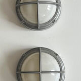 Pair of vintage SYOT, Louis Poulsen, aluminum