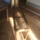 Wood and cane bench Gustave Serrurier Bovy 1900 Art Nouveau