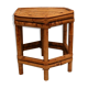 Support hexagonal porte-pot en bambou Extrême-Orient Chine Indochine