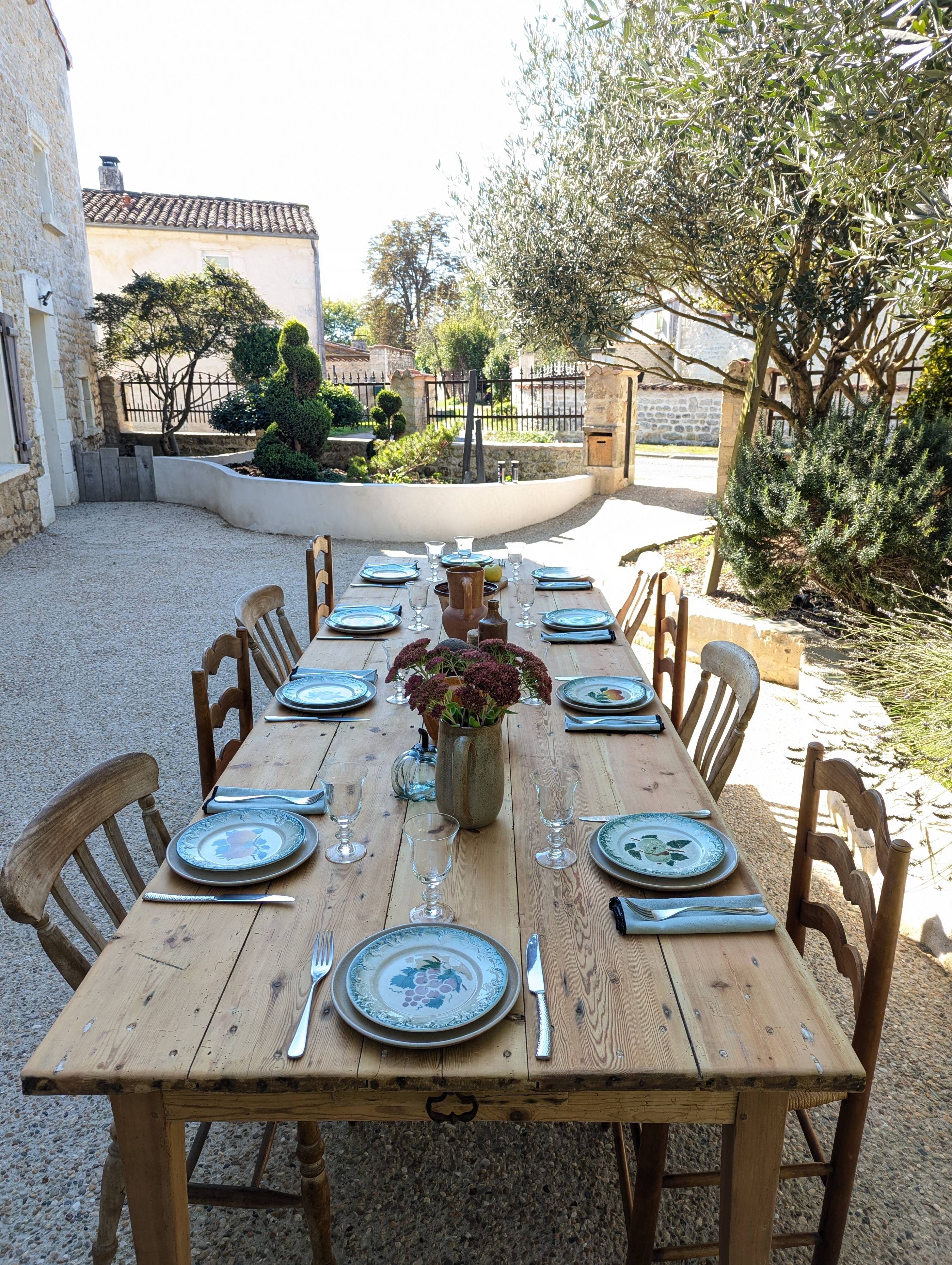 Large farmhouse table