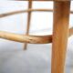 Chaise cannée vintage par J. Hoffmann, éditions Thonet