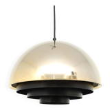 Milieu pendant lamp in 24K Gold, JO Hammerborg , Denmark 60's